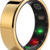 "Smart Ring Health Tracker: Monitor Fitness, Sleep, Heart Rate, Blood Oxygen Levels - Water Resistant Bluetooth Fitness Tracker Ring"