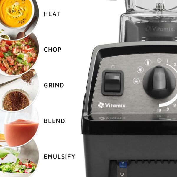 “Vitamix Propel 510 Blender with Pre-set Blending Programs, Professional-Grade, 48-oz Capacity, Black” Feel free to use this alt text to provide a concise and descriptive summary of the Vitamix Propel 510 blender image for accessibility purposes.