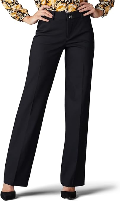 An image of the Lee Women’s Ultra Lux Comfort with Flex Motion Trouser Pants – a versatile pair of pants designed for comfort and style.”