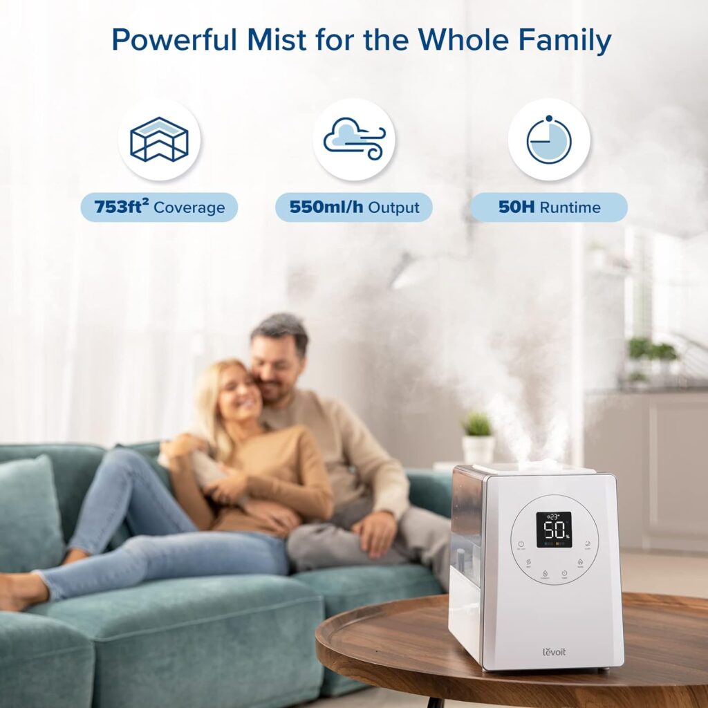LEVOIT Smart Warm and Cool Mist Humidifiers 