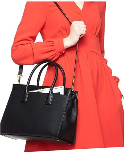 Sophisticated and versatile, the Kate Spade New York Cameron Medium Satchel Purse is a must-have. Crafted from high-quality materials, this satchel features a structured silhouette, sturdy handles, and a detachable crossbody strap. Perfect for work, weekends, or any occasion where fashion meets function!”