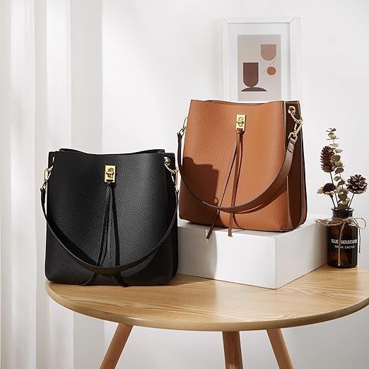 BOSTANTEN Purses for Women Leather Shoulder Bags: Designer ladies hobo handbags that are both stylish and practical. Perfect for daily use, these pocketbooks offer a blend of elegance and functionality.”