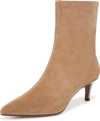 Franco Sarto Women's Anna Ankle Boot – a stylish and versatile ankle boot with a sleek design, low block heel, and smooth finish, perfect for everyday and dressy look